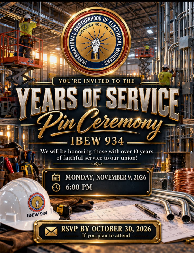 IBEW934 Pin